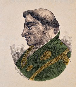 Porträt von Papst Stephan VI (896-897) von Italian School