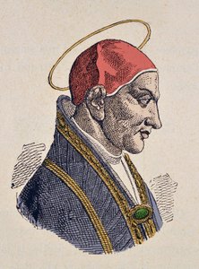 Porträt von Papst Felix III. (483-492) von Italian School