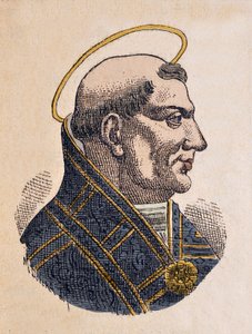 Porträt von Papst Johannes II von Italian School