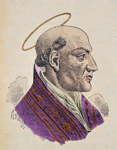 Porträt von Papst Johannes I. (523-526) von Italian School