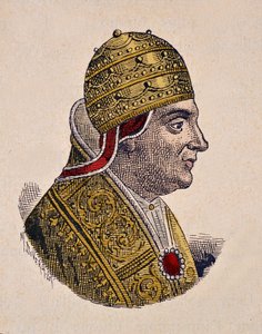 Porträt von Papst Johannes XIII (965-972) von Italian School