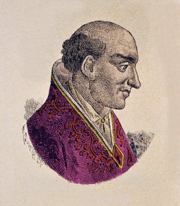 Porträt von Papst Johannes XII (955-963)