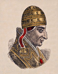 Porträt von Papst Johannes XIV (983-984) von Italian School