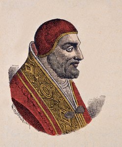 Porträt von Papst Johannes XIX (1024-1032) von Italian School