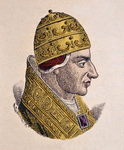 Porträt von Papst Johannes XVII (1003) von Italian School