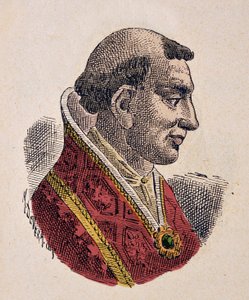 Porträt von Papst Leo VI (928-929) von Italian School