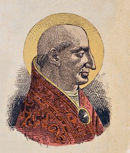 Porträt von Papst Lucius I von Italian School
