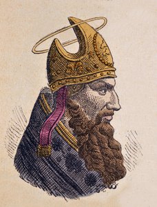 Porträt von Papst Markus (335-336) von Italian School