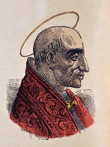 Porträt von Papst Marcellinus (296-304) von Italian School