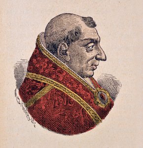 Porträt von Papst Martin V (1417-1431) von Italian School
