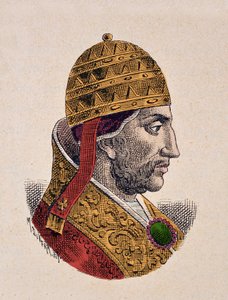 Porträt von Papst Nikolaus III (1277-1280)