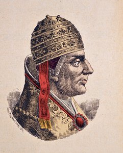 Porträt von Papst Nikolaus IV (1288-1292)