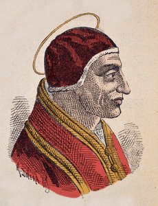 Porträt von Papst Sixtus II. (258) von Italian School