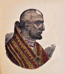 Porträt von Papst Theodor I. (642-649) von Italian School
