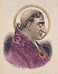 Porträt von Papst Urban I. (222-230) von Italian School