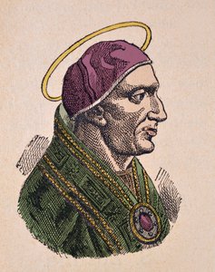 Porträt von Papst Zosimus (417-418) von Italian School