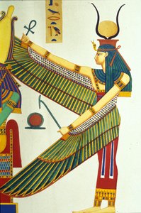 Darstellung der Isis, Illustration aus Denkmäler von Ägypten und Nubien, von Ippolito Rosellini