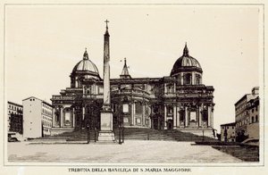 Rom: Tribuna Della Basilica Di S Maria Maggiore von Italian School