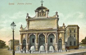 Rom, Italien, Fontana Paolina