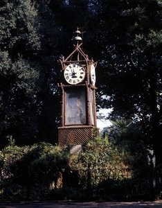 Rom, Wasseruhr des Pincio (Villa Borghese) erbaut 1867. Sie wurde von dem Dominikaner Giambattista Embriaco ausgeführt. von Italian School