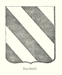 Sacchetti (Gravur) von Italian School