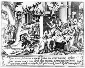 Heiliger Bruno gründet das Kartäuserkloster