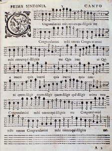 Notenblatt für Konzert 5 in Canzoni alla francese von Adriano Banchieri