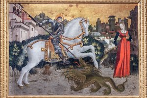 St. Georg und der Drache von Italian School