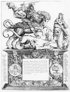 St. Georg und der Drache von Italian School