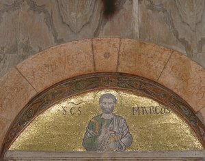St. Markus (Mosaik) von Italian School