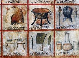 Symbole der Orvieto-Kunst