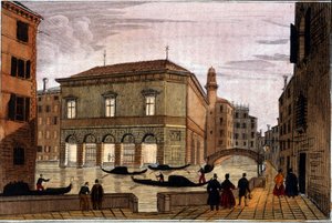 Teatro La Fenice Venedig, 1820 von Italian School