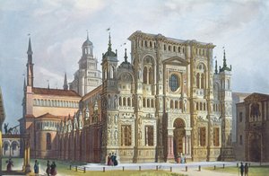 Die Kartause bei Pavia aus Ansichten von Mailand und seiner Umgebung