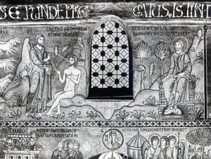 Die Erschaffung Adams von Italian School