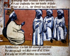 Der letzte arabische König von Granada, Illustration aus "L