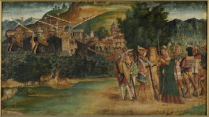 Die Hochzeit von Jason und Medea, ca. 1500 von Italian School