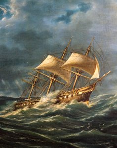Das Dampfschiff Princie Umberto mit Schraubenpropeller, Stapellauf am 22. August