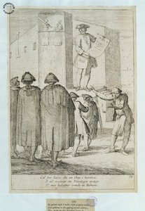 Der Puppenspieler, 1748 von Italian School