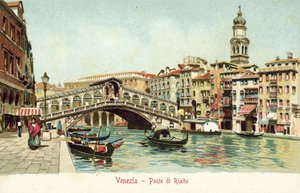 Die Rialto-Brücke, Venedig