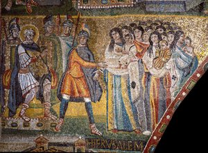 Die Mütter von Bethlehem vor Herodes dem Großen
