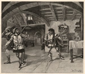 Die Aufführung von Giuseppe Verdis Falstaff (Teatro alla Scala) in Mailand von Italian School