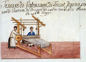 Die Wollweberei