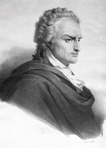 Vittorio Alfieri, italienischer Dramatiker und Dichter (Gravur) von Italian School