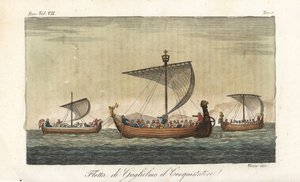 Wilhelm der Eroberers Flotte von Kriegsschiffen