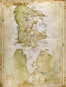Weltkarte, Portolan-Atlas, Vesconte de Maggiolo