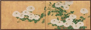 Chrysanthemen, Edo-Periode