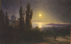 Bosporus bei Nacht