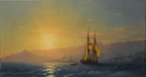 Sonnenuntergang am Meer