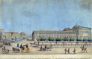 Der Anitschkow-Palast in Sankt Petersburg von Ivan Alekseevich Ivanov