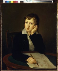 Porträt des Grafen Alexander Nikolajewitsch Mordwinow von Ivan Alekseevich Tyurin